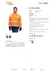 Hi-vis long warning orange/navy blue Promostars