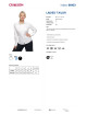 Koszula firmowa damska Promostars Ladies’ Tailor biała 100% bawełna