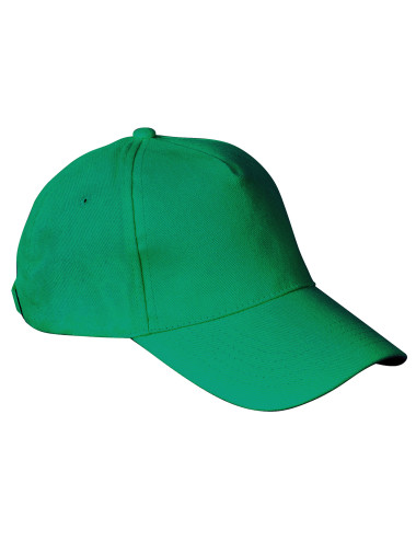czapka z daszkiem 5P Comfort zielony kelly Promostars