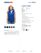 Ladies` verso cornflower blue Promostars
