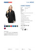 Bluza polar Ladies' double czarny Promostars