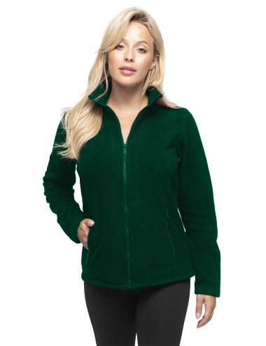 Bluza polar Ladies' double zielony butelkowy Promostars