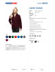 Bluza polar Ladies' double czerwone wino Promostars