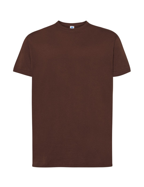 Men`s t-shirt tsra 190 premium chocolate Jhk