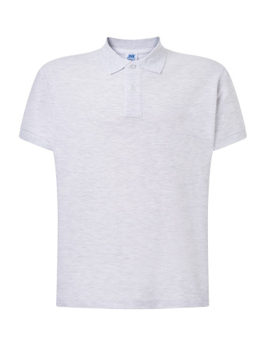 Polo-Herren-Poloshirts Pora 210, Graumelange JHK