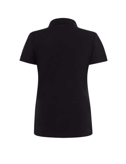 Damenpolo JHK POPL 200 schwarz