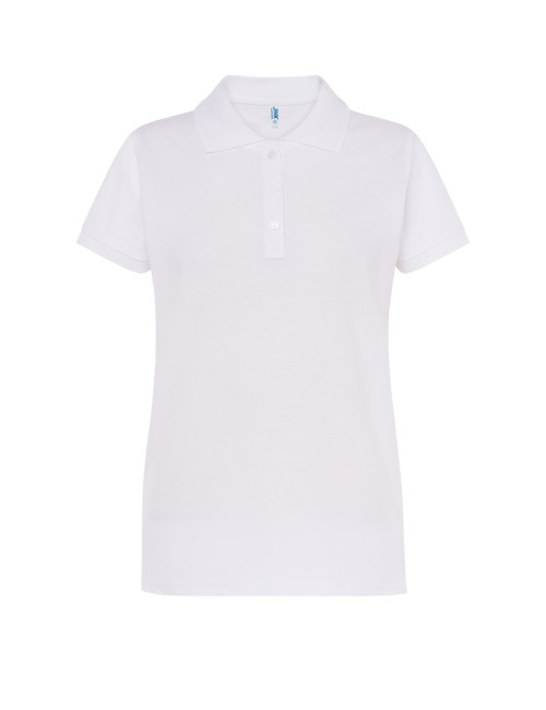 Women`s polo shirts popl 200 wh white Jhk