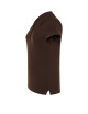 Women`s polo shirts popl 200 chocolate Jhk
