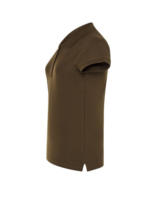 Koszulki polo damska popl 200 khaki Jhk