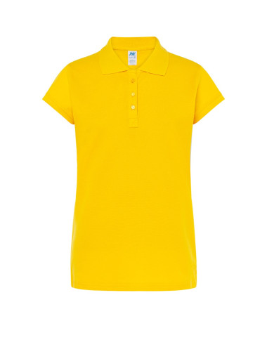 Damen-Poloshirts Popl 200 gelb JHK