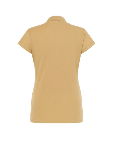 Women`s polo shirts popl 200 piasek Jhk
