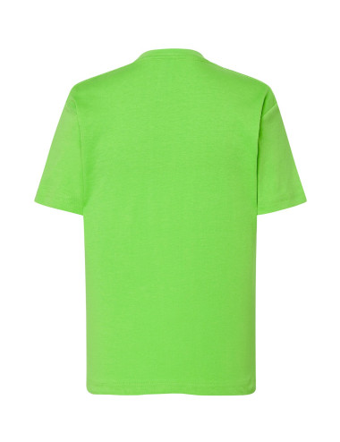 Koszulka dziecięca tsrk 150 regular kid limonkowy Jhk