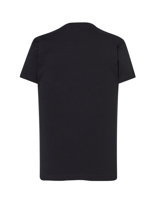 Koszulka dziecięca tsrk 150 regular kid czarny Jhk