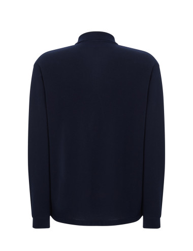 Men's Long Sleeve Polo Shirt JHK POLO PORA 210 LS Navy