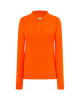 Damen Polohemd JHK POPL 200 LS orange