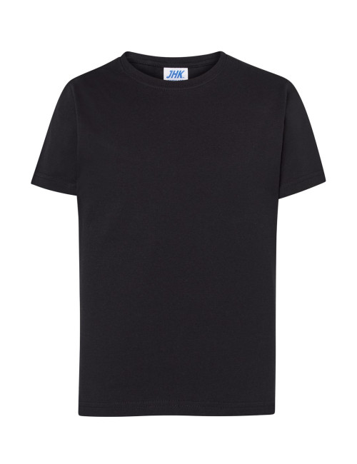 T-shirt with a print for a boy, logo, embroidery