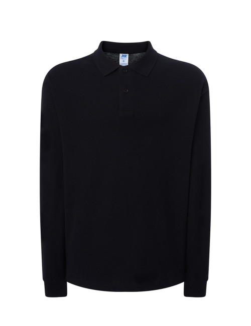 Men`s polo shirt polo pora 210 ls black Jhk