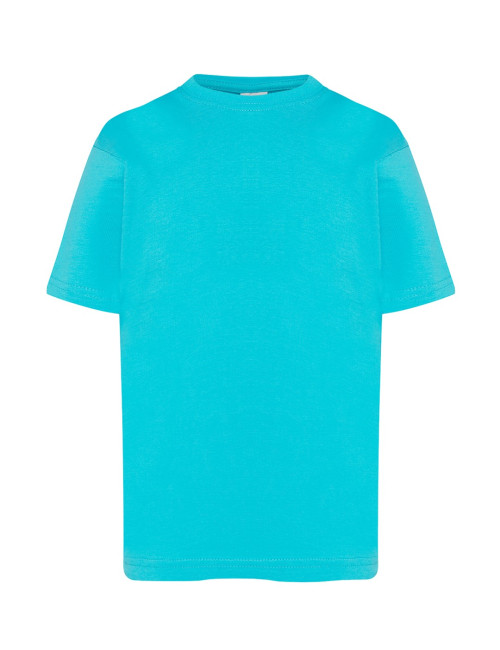 Children`s t-shirt tsrk 150 regular kid turquoise Jhk