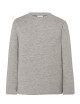 JHK TSRK 150 LS Kinder-T-Shirt Grau-Melange