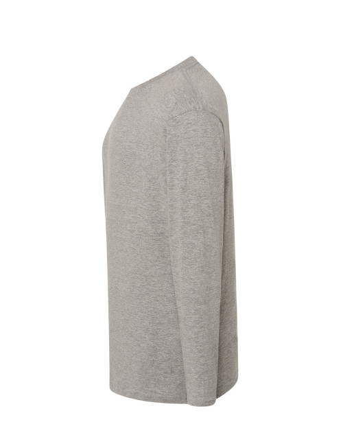 Herren Tsra 150 ls T-Shirt Grau Melange Jhk
