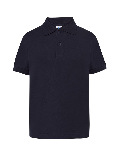 JHK PKID 210 Children's Polo Shirt Navy Blue