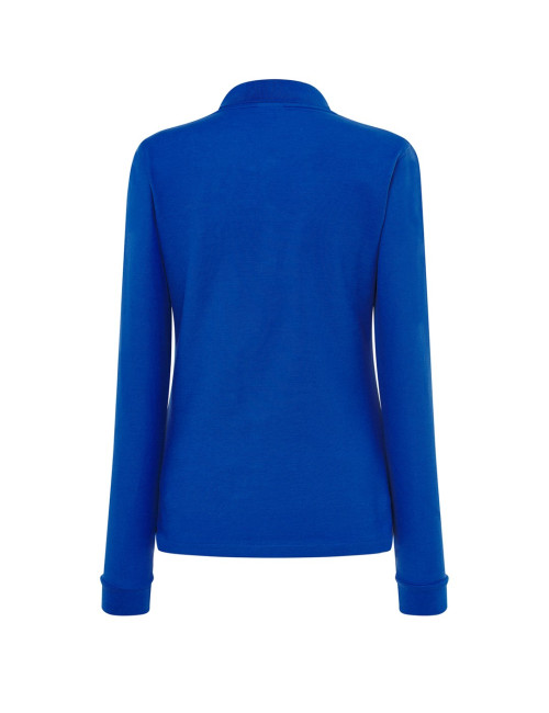 Women`s polo shirts popl 200 ls royal blue Jhk