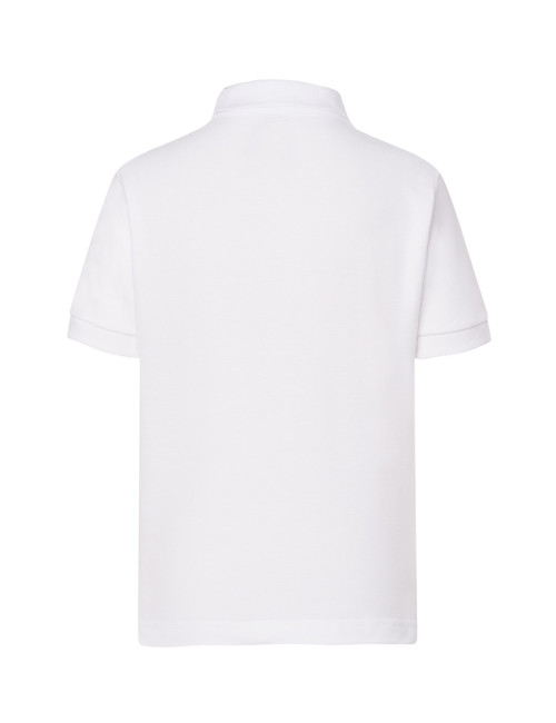 Kids polo shirt pkid 210 wh white Jhk