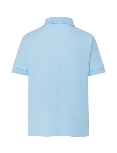 Kinderpoloshirt pkid 210 blauer Himmel Jhk
