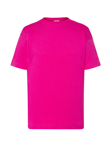 Koszulka dziecięca tsrk 150 regular kid fucsia Jhk