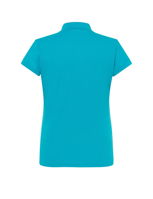 Women`s polo shirts popl 200 turquoise Jhk