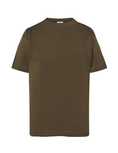 Children`s t-shirt tsrk 150 regular kid forest green Jhk