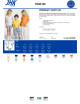 Kinder-T-Shirt Tsrk 190 Premium Kid Gelb Jhk Jhk