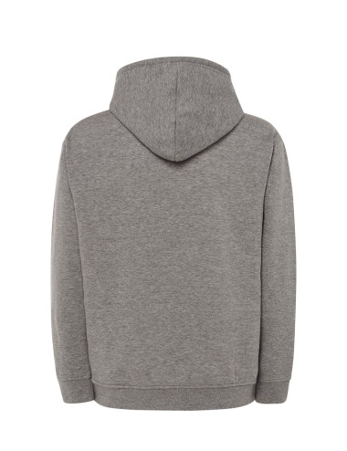 Herren-Sweatshirt SWRA KNG Känguru Grau Melange JHK