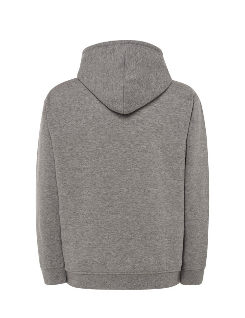 Men`s sweatshirt swra kng kangaroo gray melange Jhk