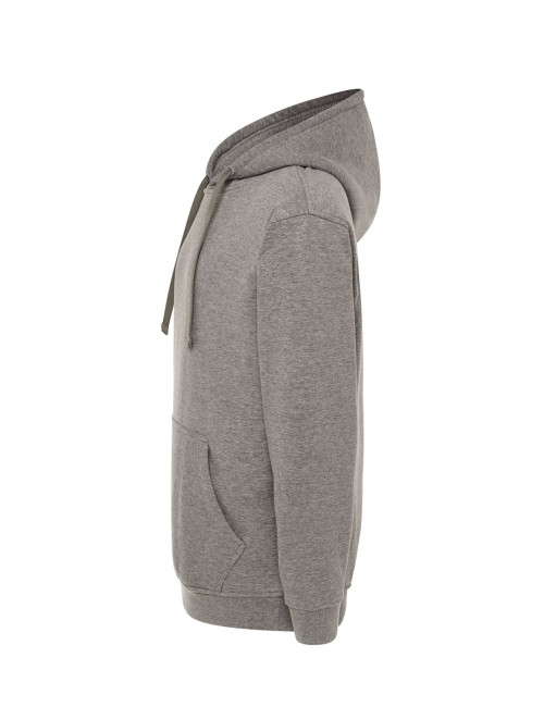 Men`s sweatshirt swra kng kangaroo gray melange Jhk