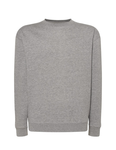 Sweatshirt for men swra 290 sweatshirt gray melange Jhk