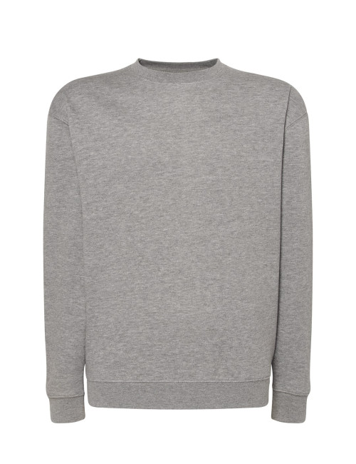 Sweatshirt for men swra 290 sweatshirt gray melange Jhk