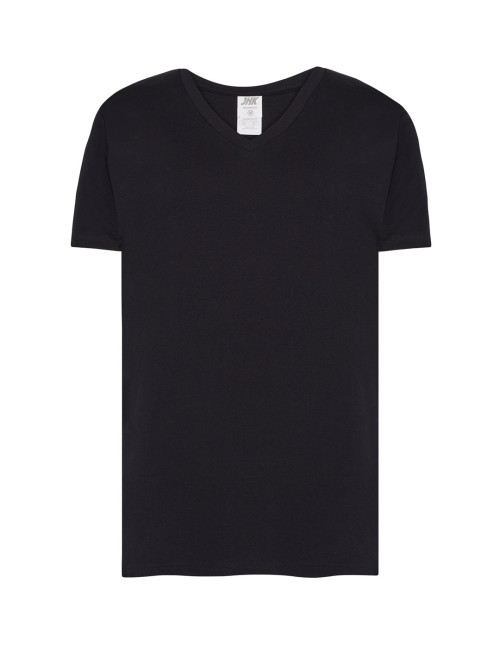 Tsua Pico Urban V-Ausschnitt Herren T-Shirt Schwarz JHK