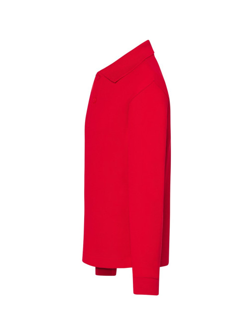 Langarm-Poloshirt für Kinder PKID 210 LS Rot JHK