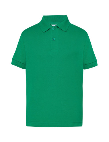 Kinderpoloshirt pkid 210 kelly green Jhk