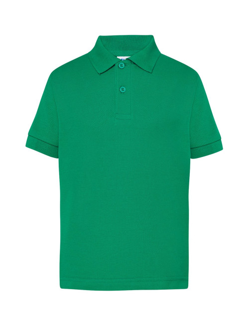 Kinderpoloshirt pkid 210 kelly green Jhk