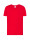 Tsua Pico Urban V-Ausschnitt Herren T-Shirt Rot JHK