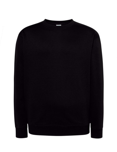 Bluza dresowa męska swra 290 sweatshirt czarny Jhk