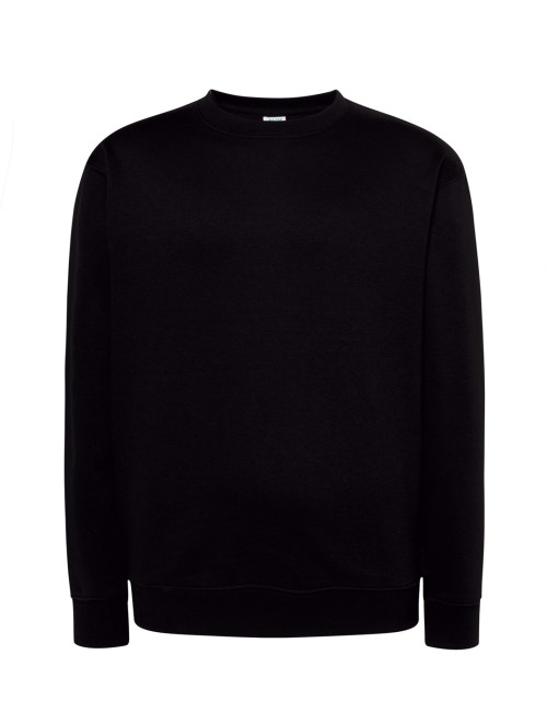 Bluza dresowa męska swra 290 sweatshirt czarny Jhk
