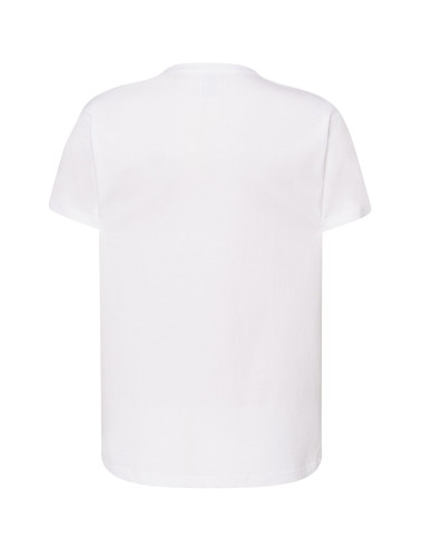 "Koszulka męska JHK TSUA PICO URBAN V-NECK WH - 100% bawełna, ideal