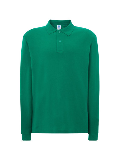 Herren Langarm-Poloshirt POLO PORA 210 LS Kelly Green Jhk