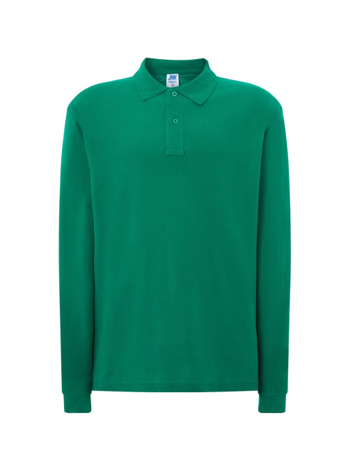 Herren Langarm-Poloshirt POLO PORA 210 LS Kelly Green Jhk