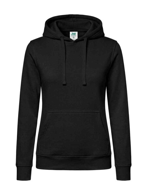 Bluza dresowa damska JHK SWUL KNG KANGAROO czarna - P&M