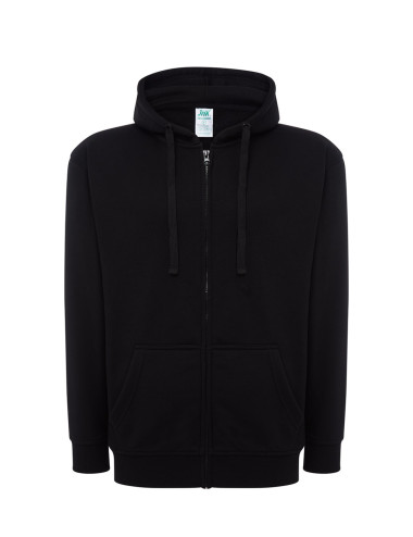 Herren-Sweatshirt Swua Kapuzen-Sweatshirt schwarz JHK