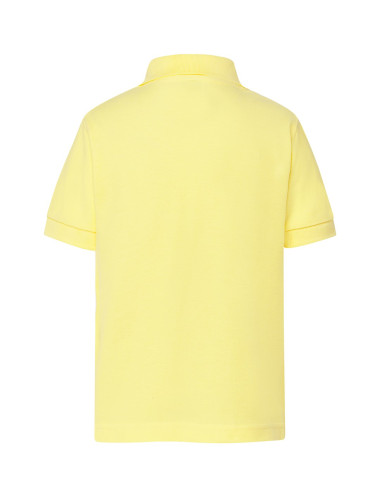 Kinderpoloshirt pkid 210 hellgelb Jhk